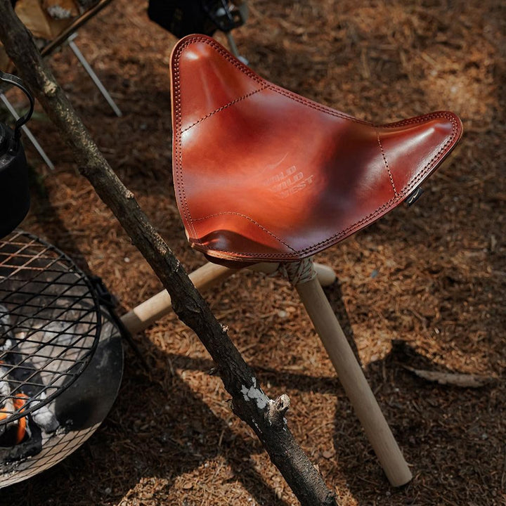 WILD WILD WEST Tripod leather stool レザースツール