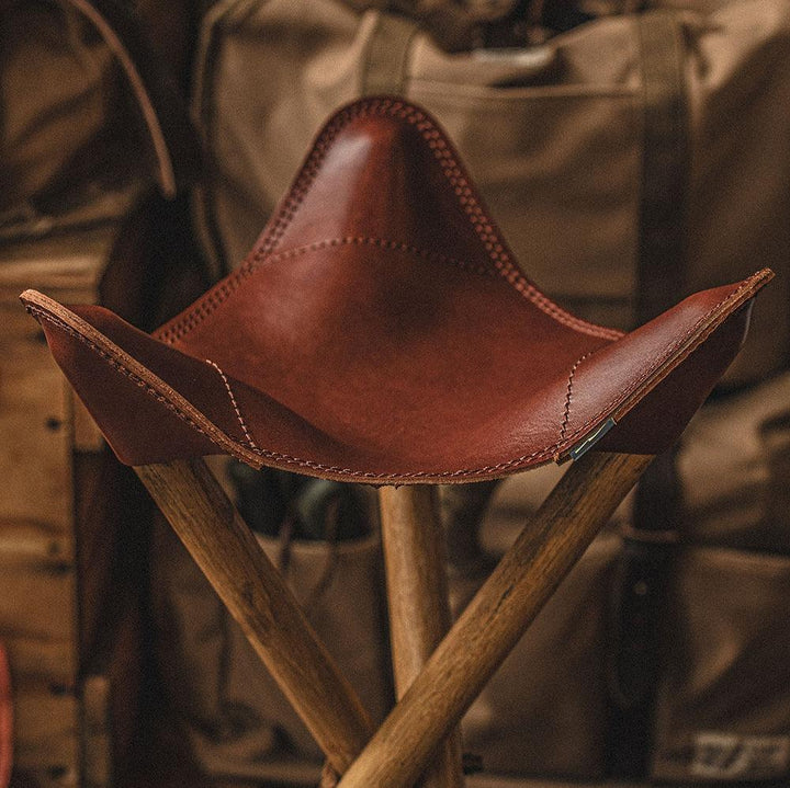 WILD WILD WEST Tripod leather stool レザースツール