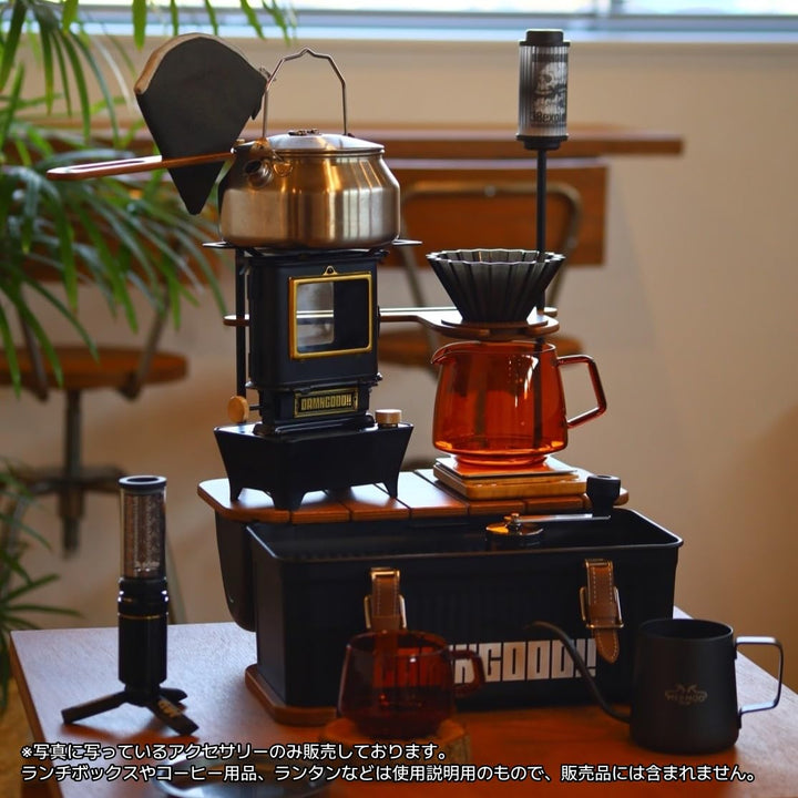 PUPACAMP コーヒーテーブルキット Stanley スタンレー ランチボックス (9.4L用) テーブル 天板 アウトドアキャンプ ドリップコーヒー用品